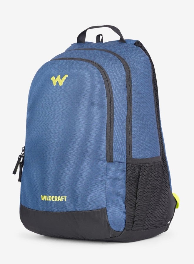 Wildcraft Nylon Backpack 26L College | School | Travel Bag Durable | Water-Resistant | Lightweight & Stylish Bag For Unisex - Navy - Image 2